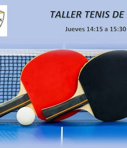 Taller de tenis de mesa